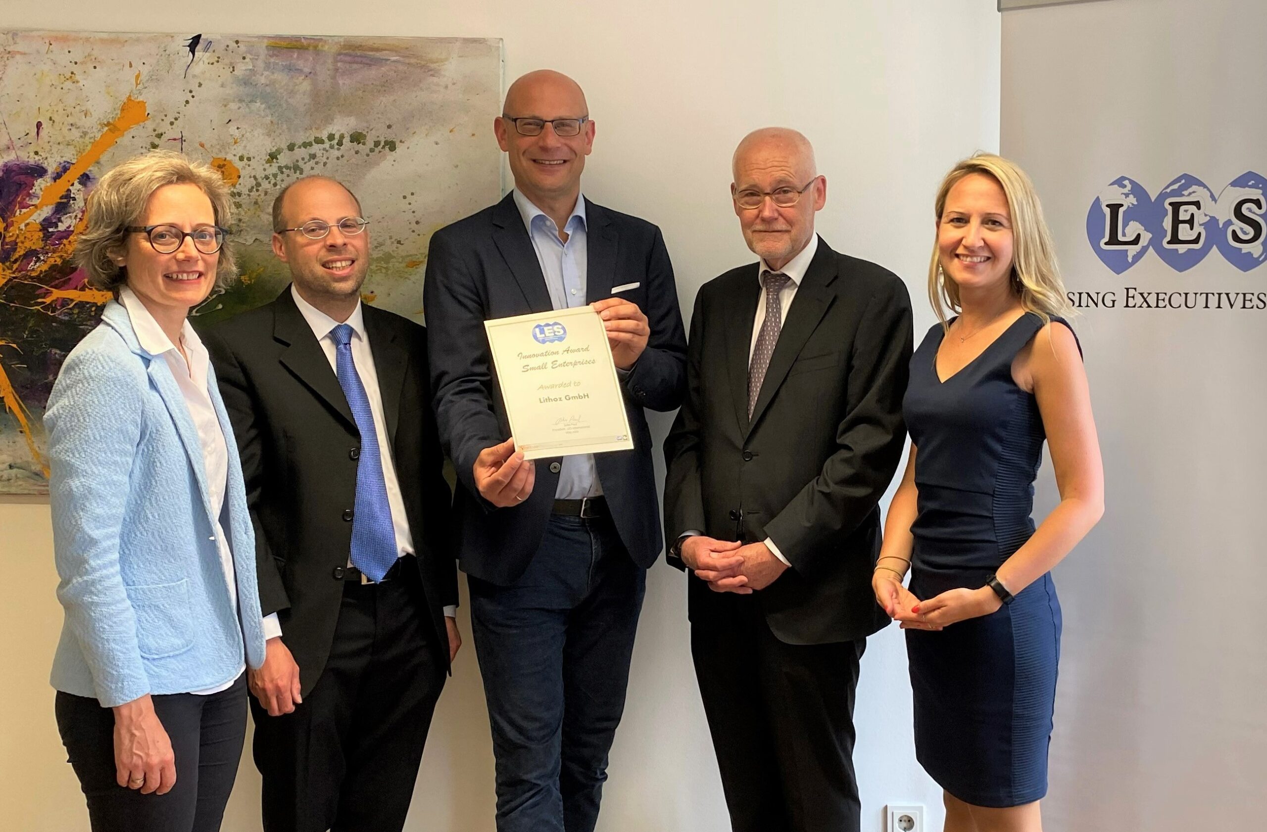 Lithoz voted as winner by Licensing Executive Society International (LESI)